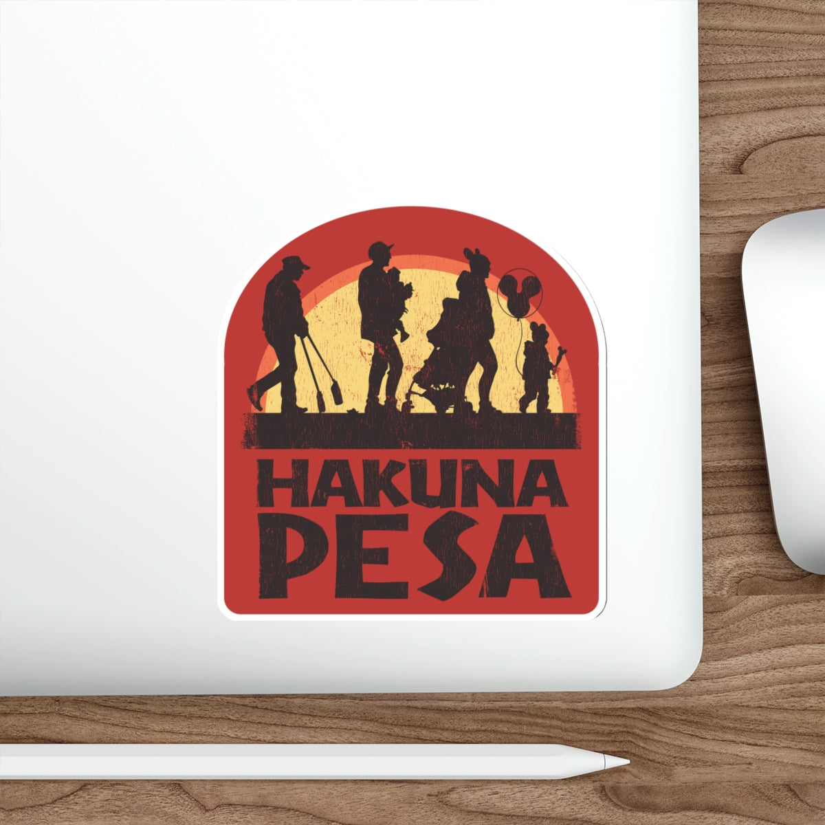 Hakuna Pesa vinyl sticker