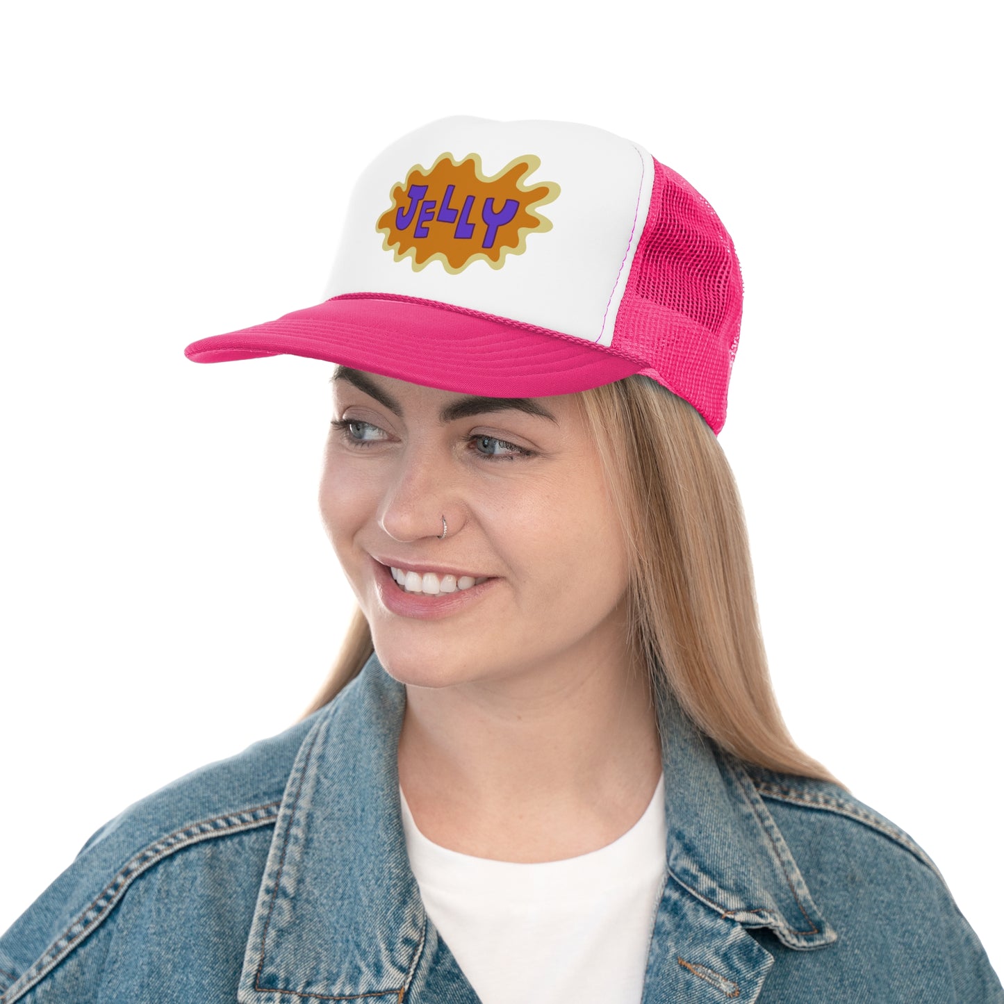 Jellyfish Jelly trucker hat