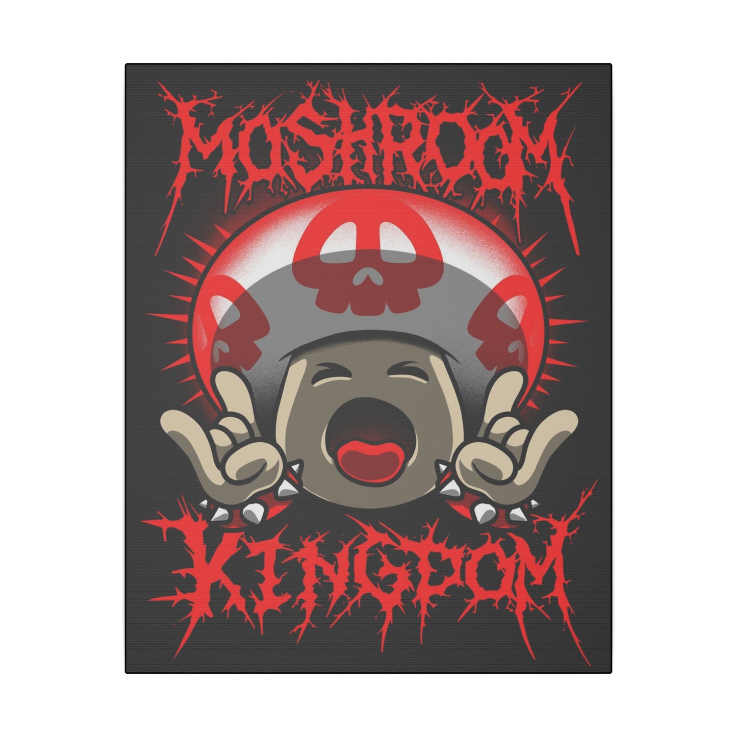 Moshroom Kingdom 16" x 20" canvas print