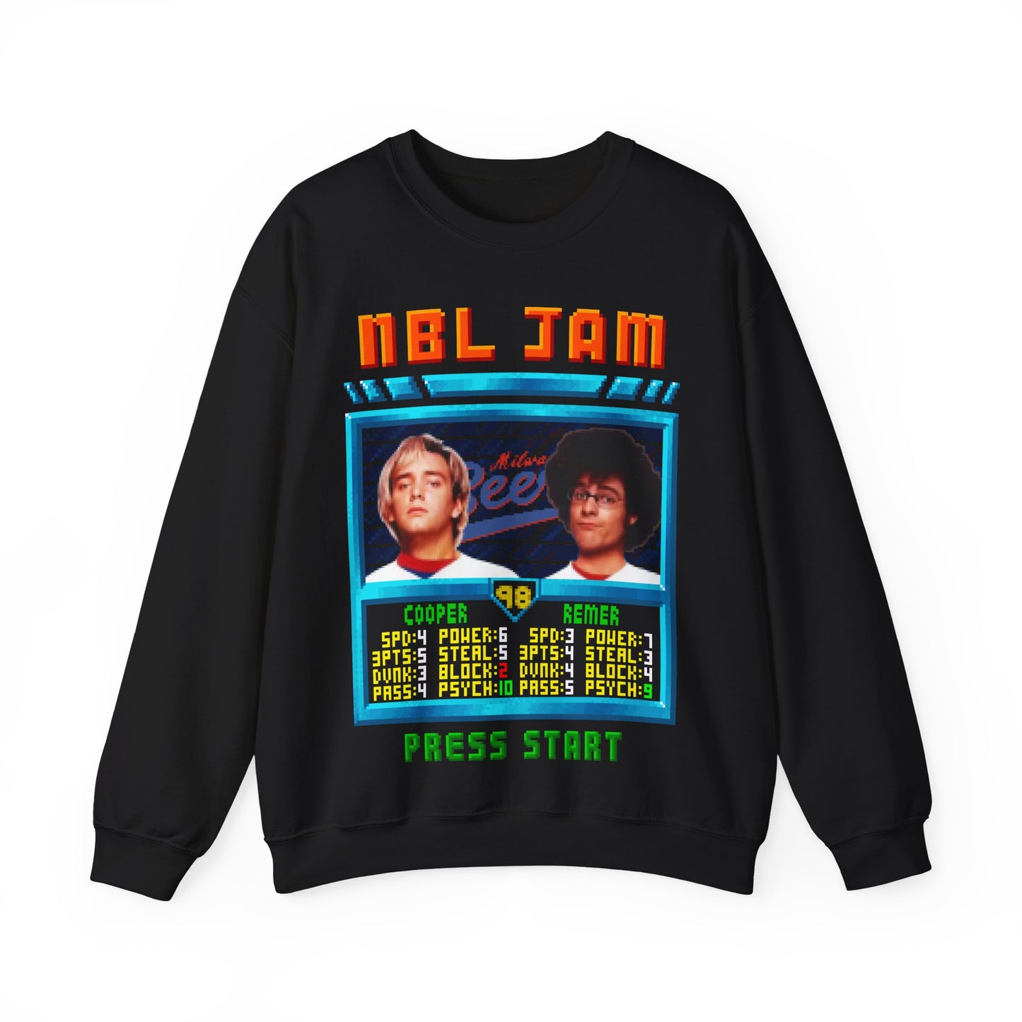 NBL JAM crewneck sweatshirt