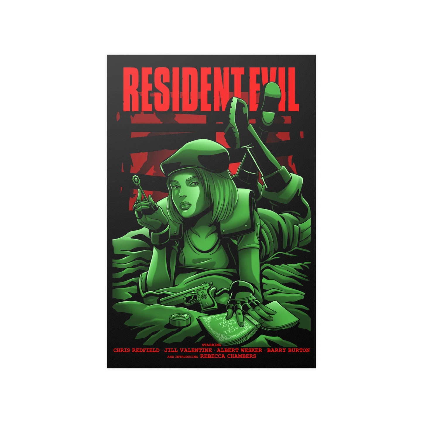 Resident Fiction DC VARIANT 24" x 36" satin poster