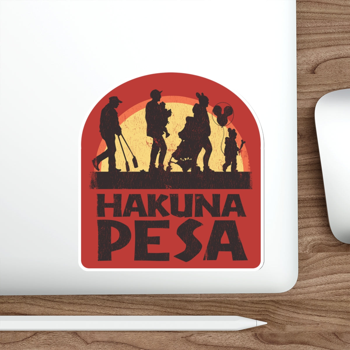 Hakuna Pesa vinyl sticker