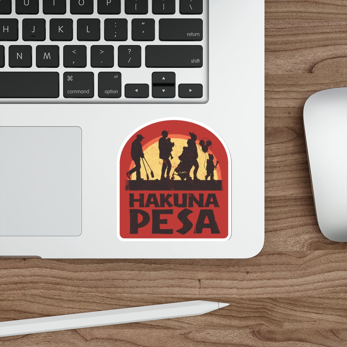 Hakuna Pesa vinyl sticker