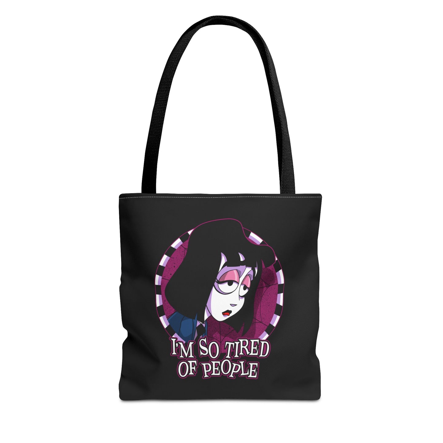 I'm So Tired of People tote bag