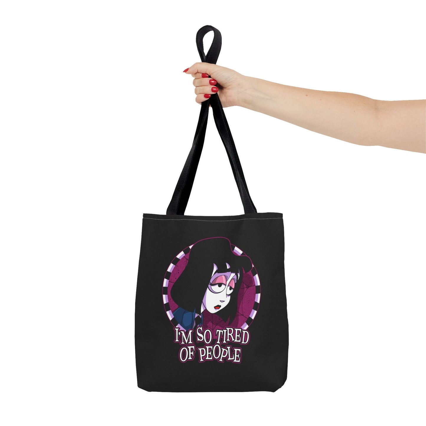 I'm So Tired of People tote bag