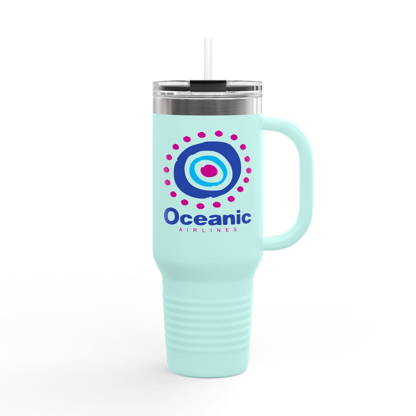 Oceanic Airlines travel mug