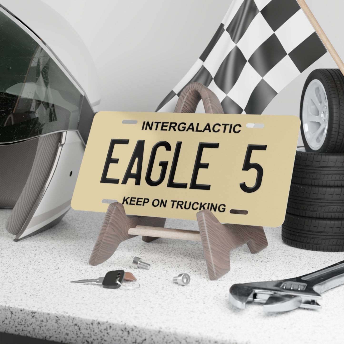 EAGLE 5 vanity plate