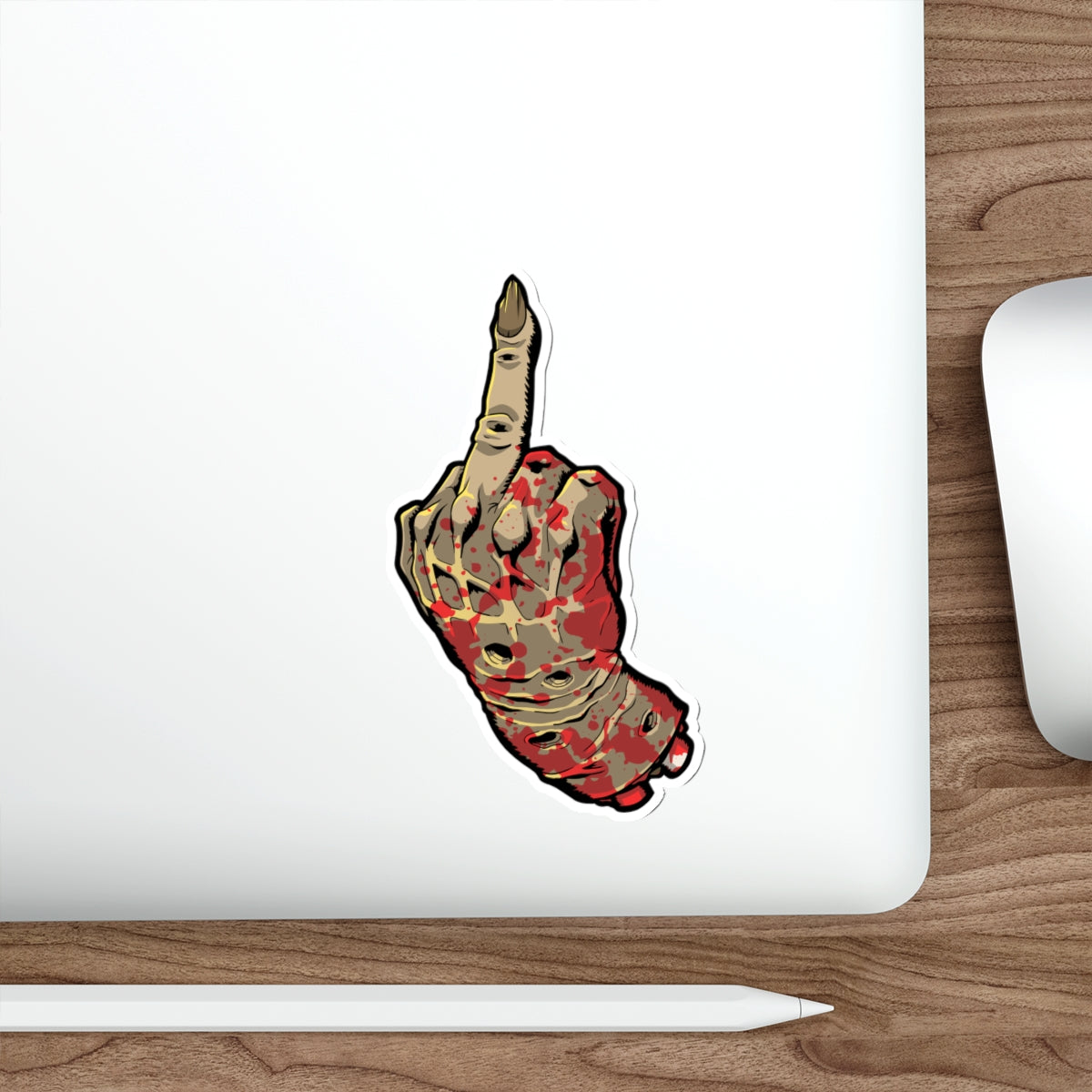 Evil Hand vinyl sticker