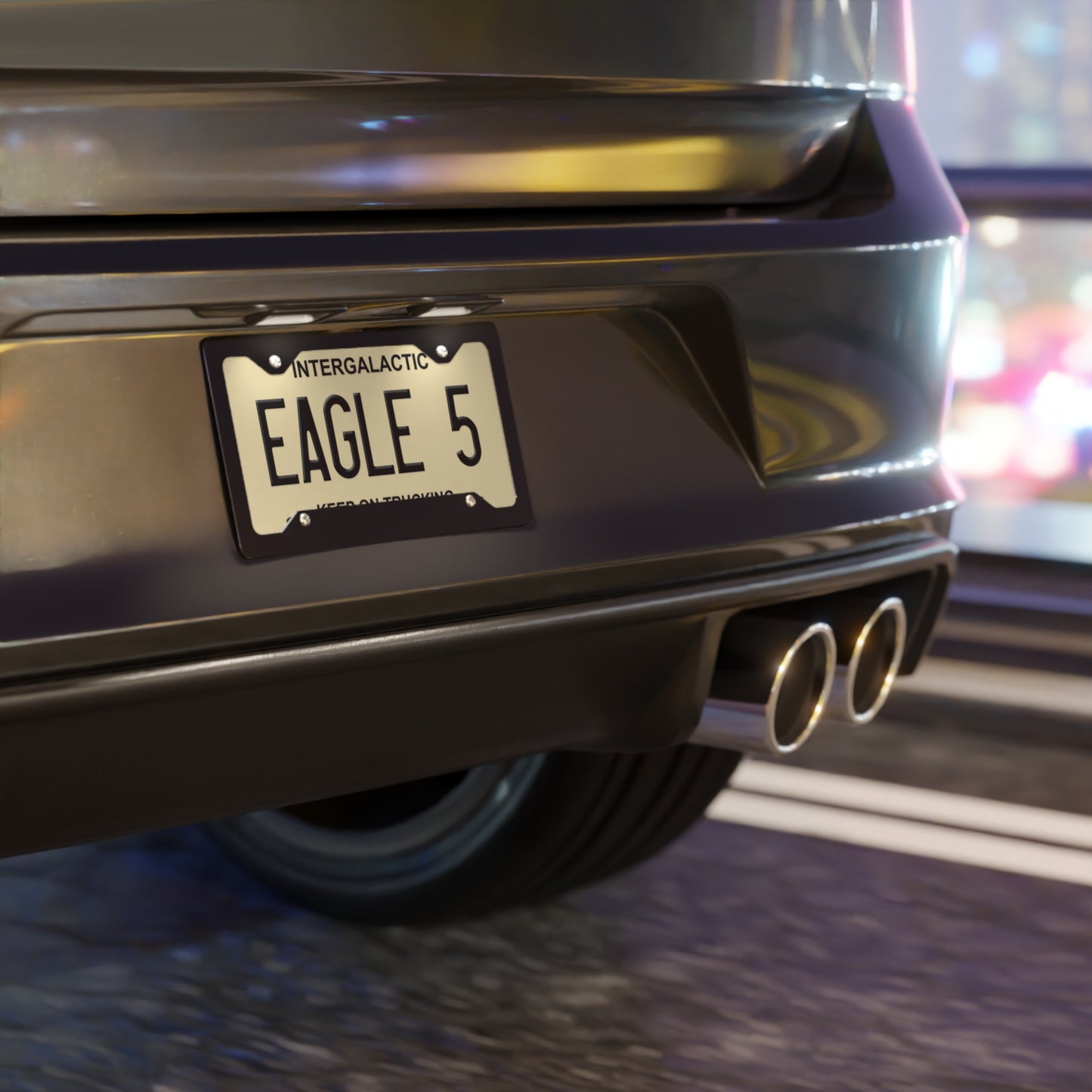 EAGLE 5 vanity plate