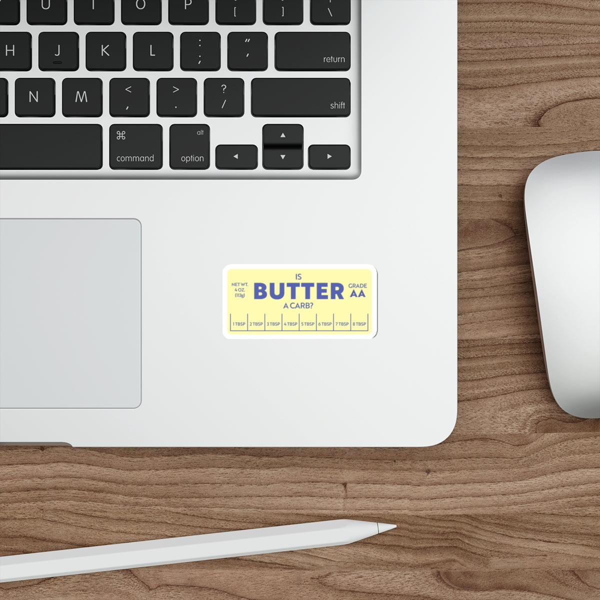 Is Butter A Carb? vinyl sticker