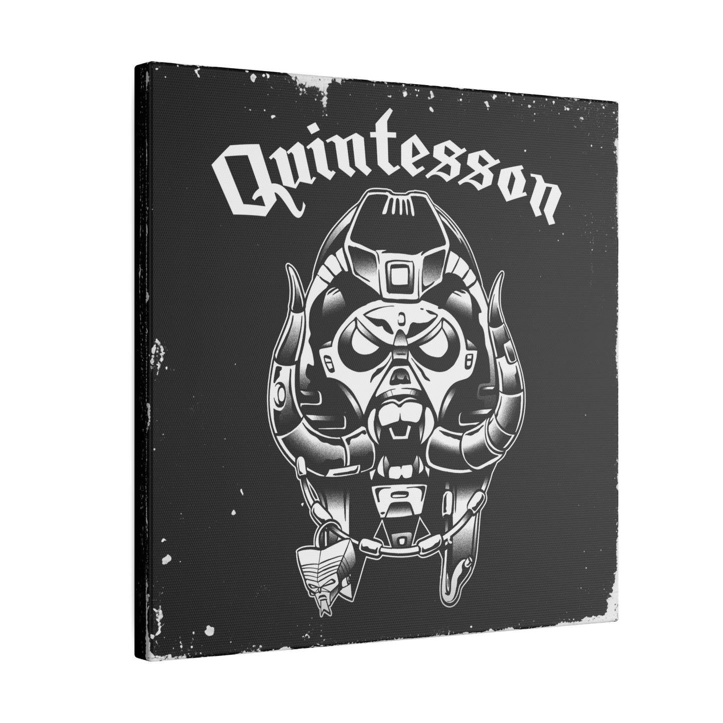 Quinessonhead 12" X 12" canvas print