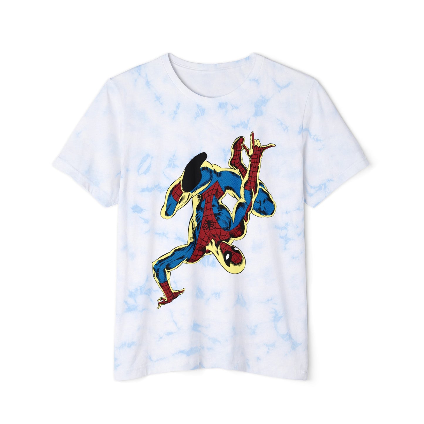 Sky High Spidey tie-dye t-shirt