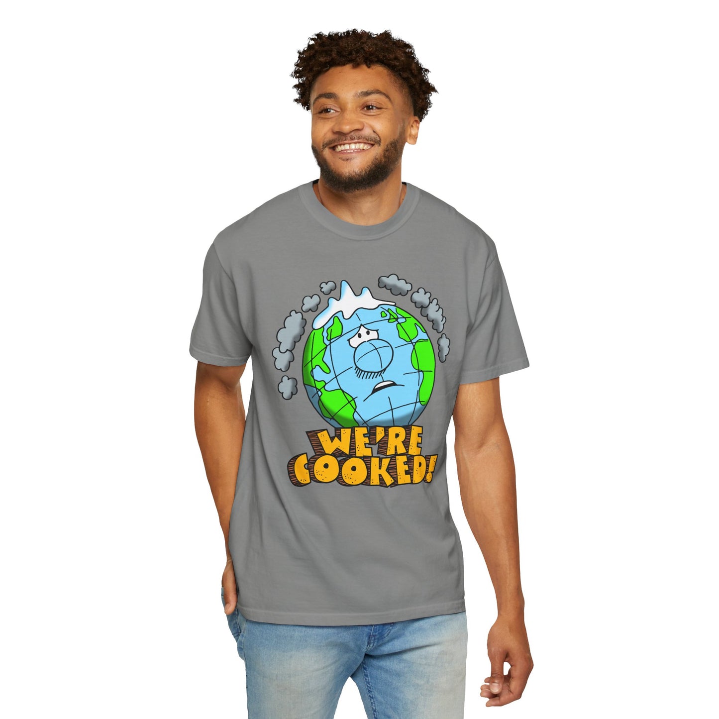 We're Cooked! Earth t-shirt