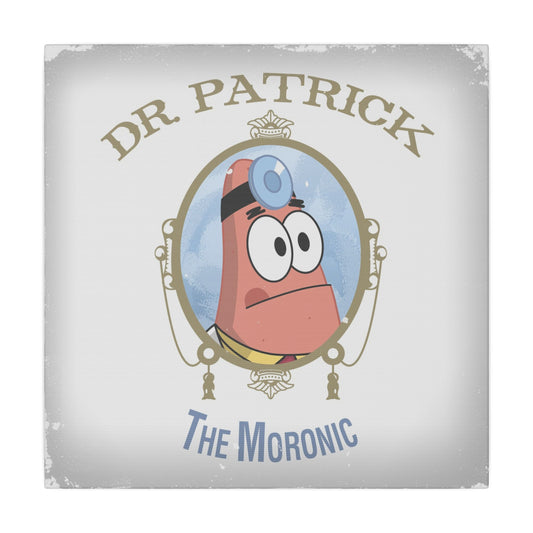 Dr Patrick 12" X 12" canvas print