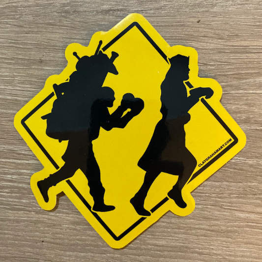 King's Crossing vinyl sticker