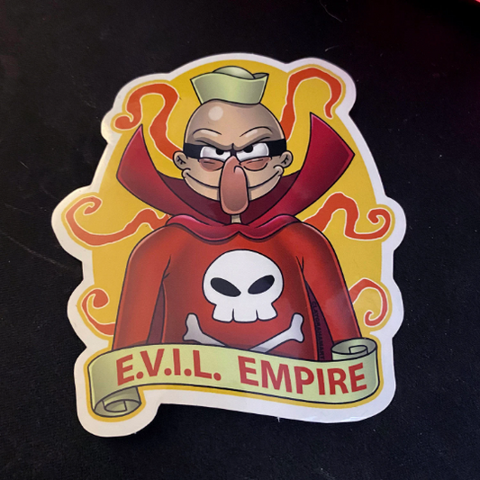 E.V.I.L. Empire vinyl sticker