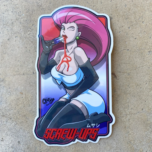 Screw-Ups Jesse vinyl sticker