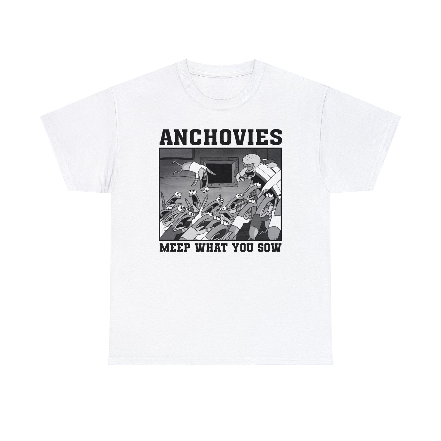 Anchovies Hardcore t-shirt