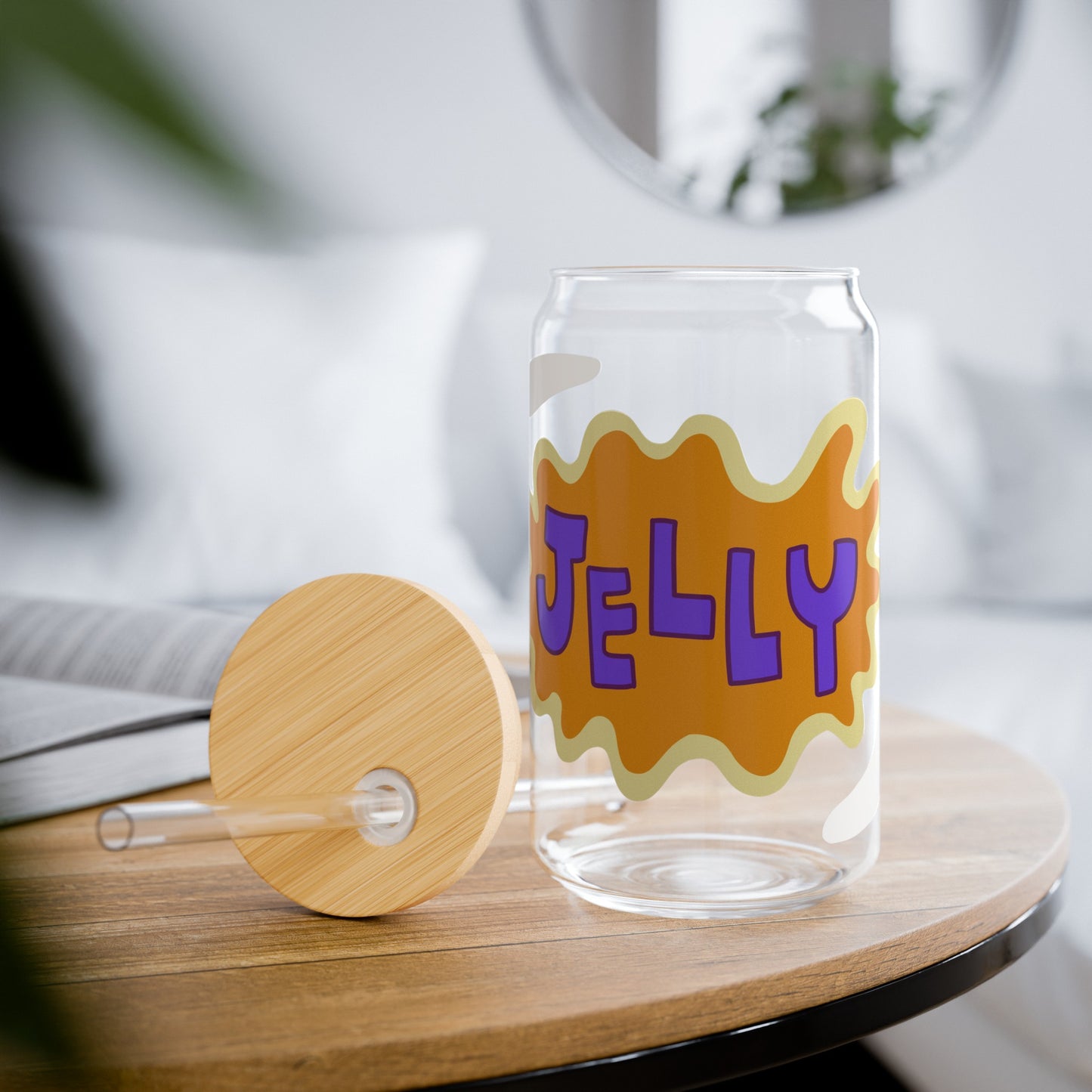 Jellyfish Jelly 16 oz glass