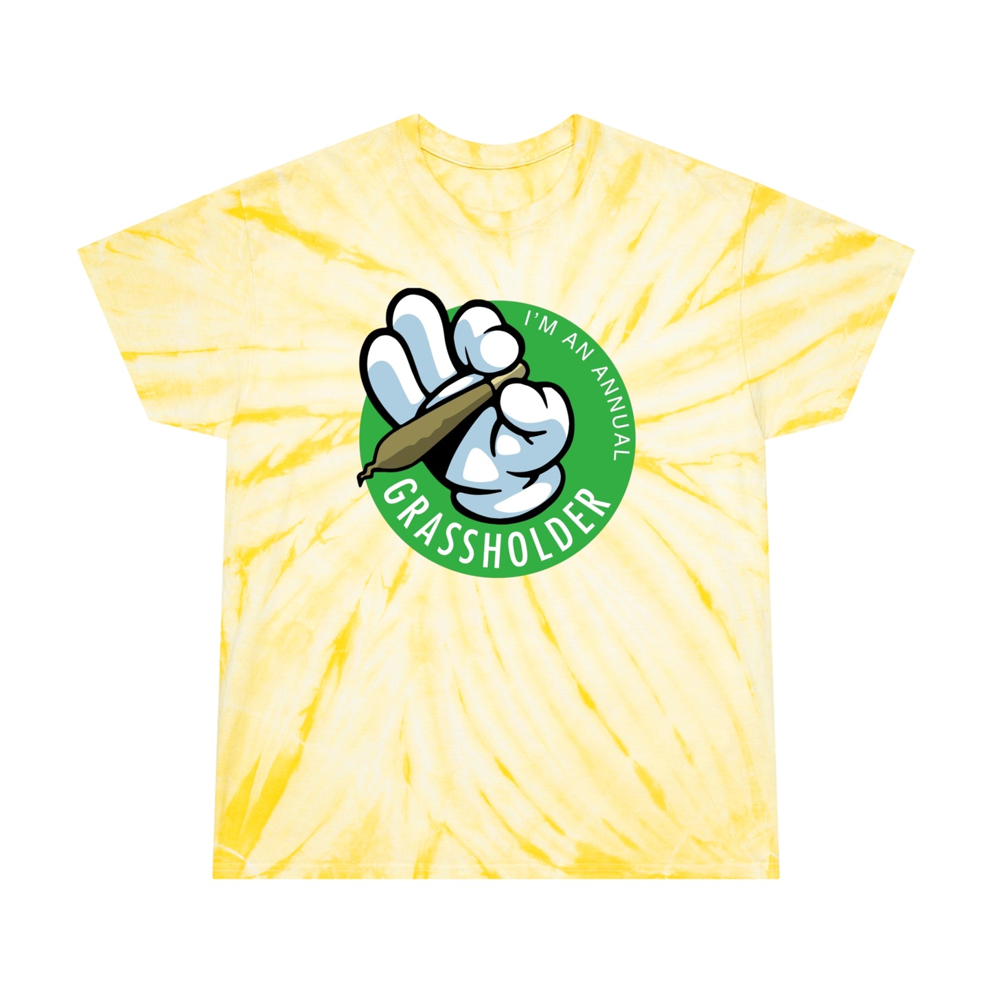 Annual Grassholder tie-dye t-shirt
