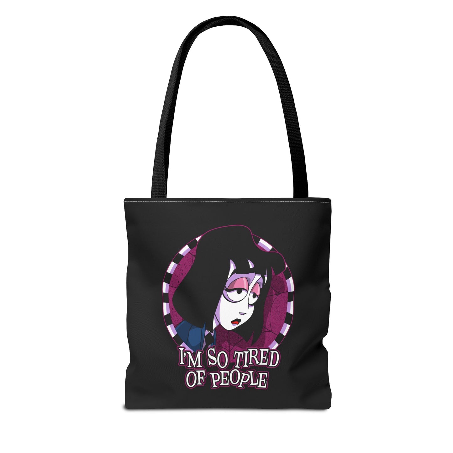 I'm So Tired of People tote bag