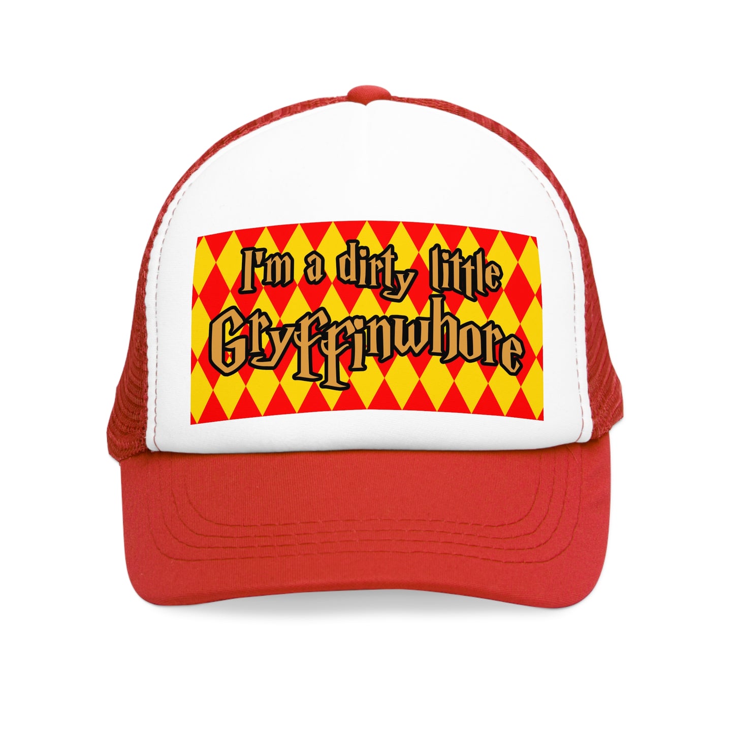 Dirty Potter Brave printed trucker hat