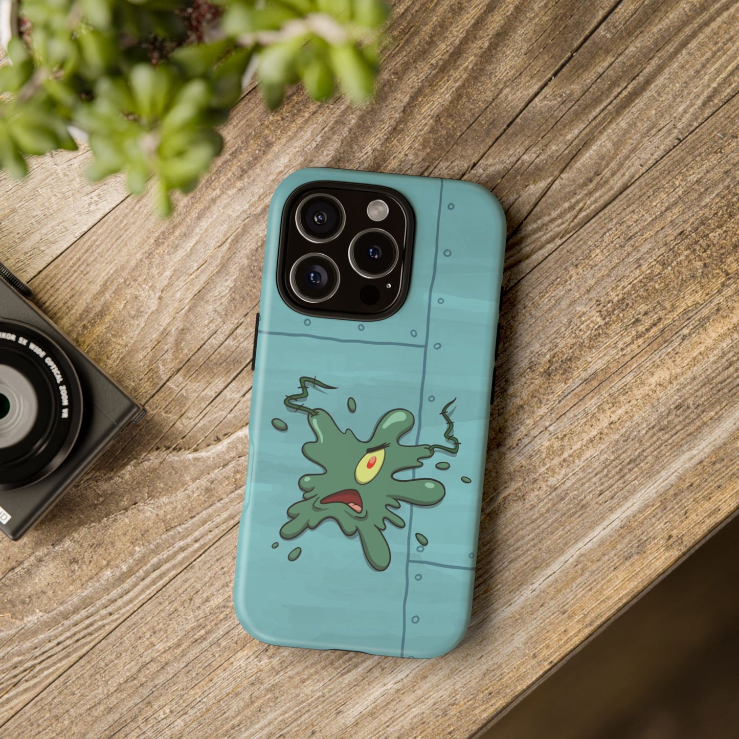 Walking the Plankton iphone case