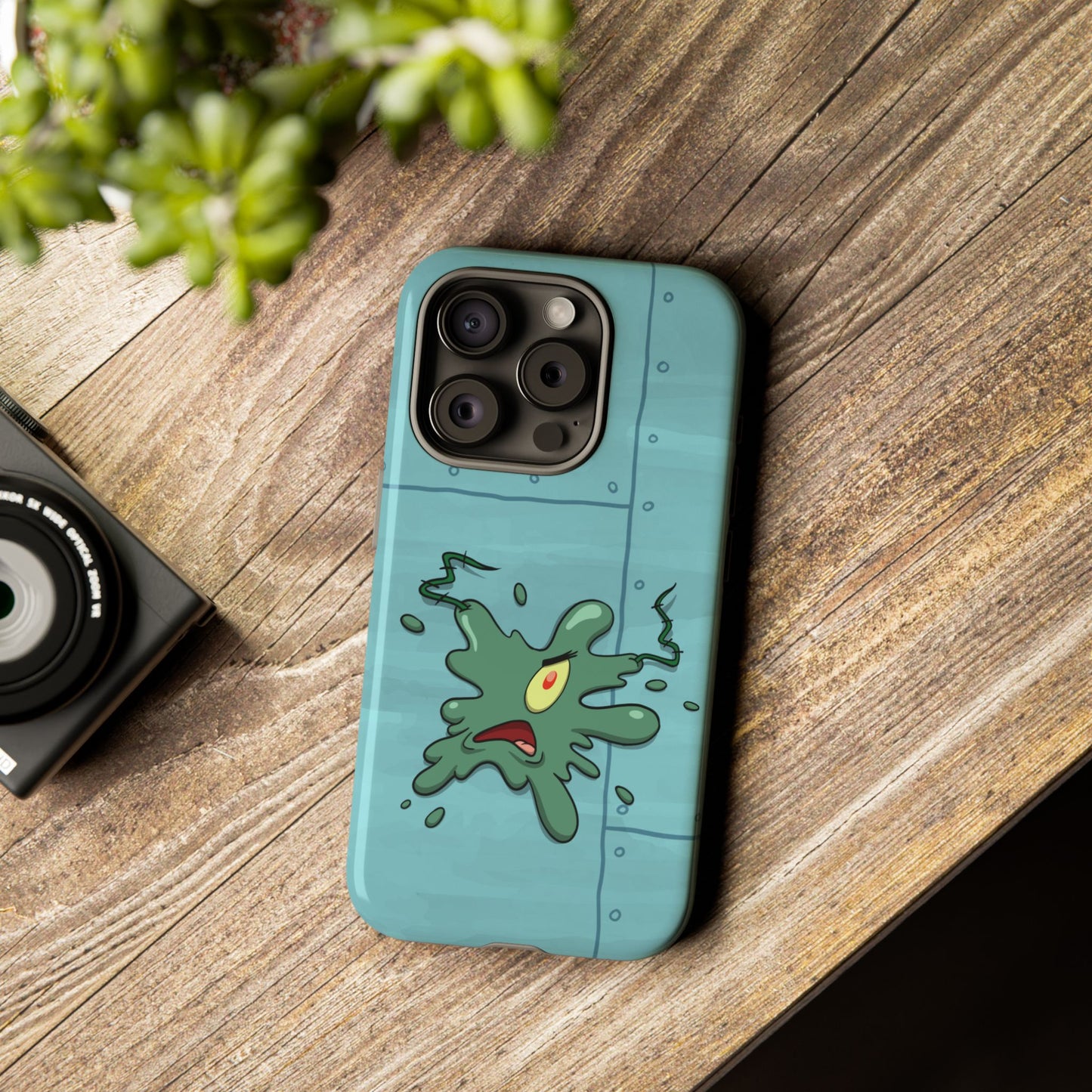 Walking the Plankton iphone case