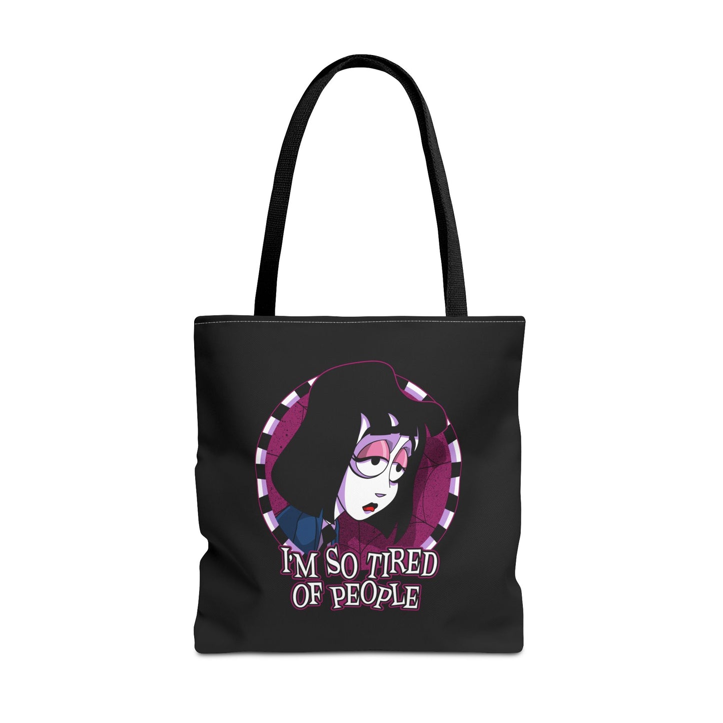 I'm So Tired of People tote bag