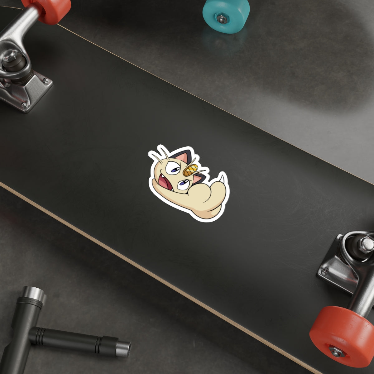 Cat Bird vinyl sticker