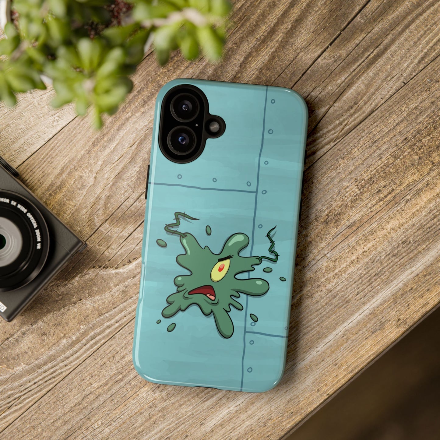 Walking the Plankton iphone case