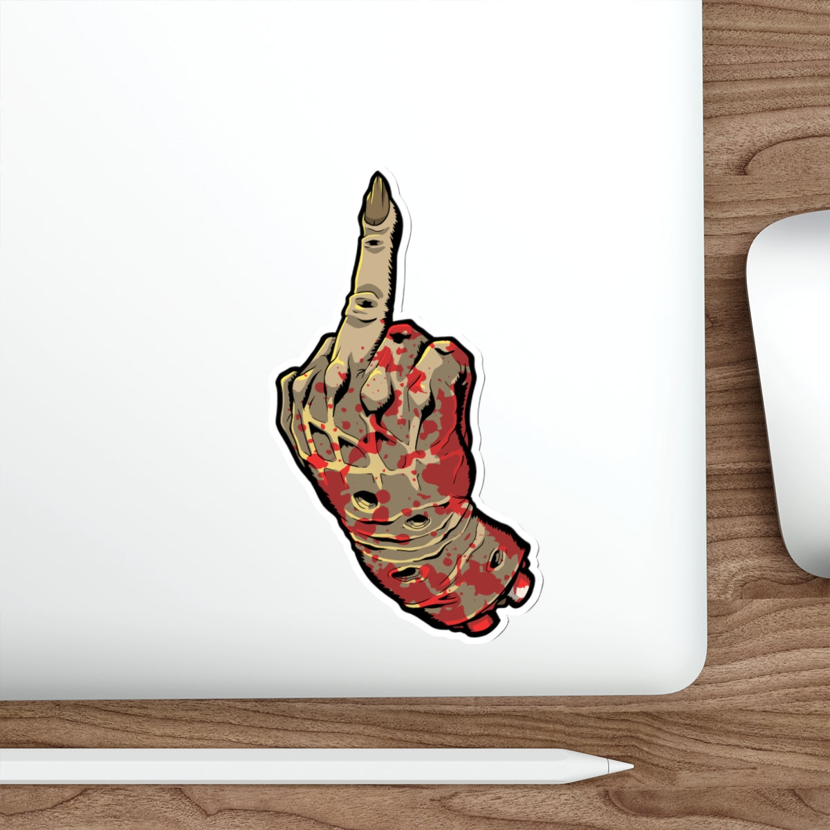 Evil Hand vinyl sticker