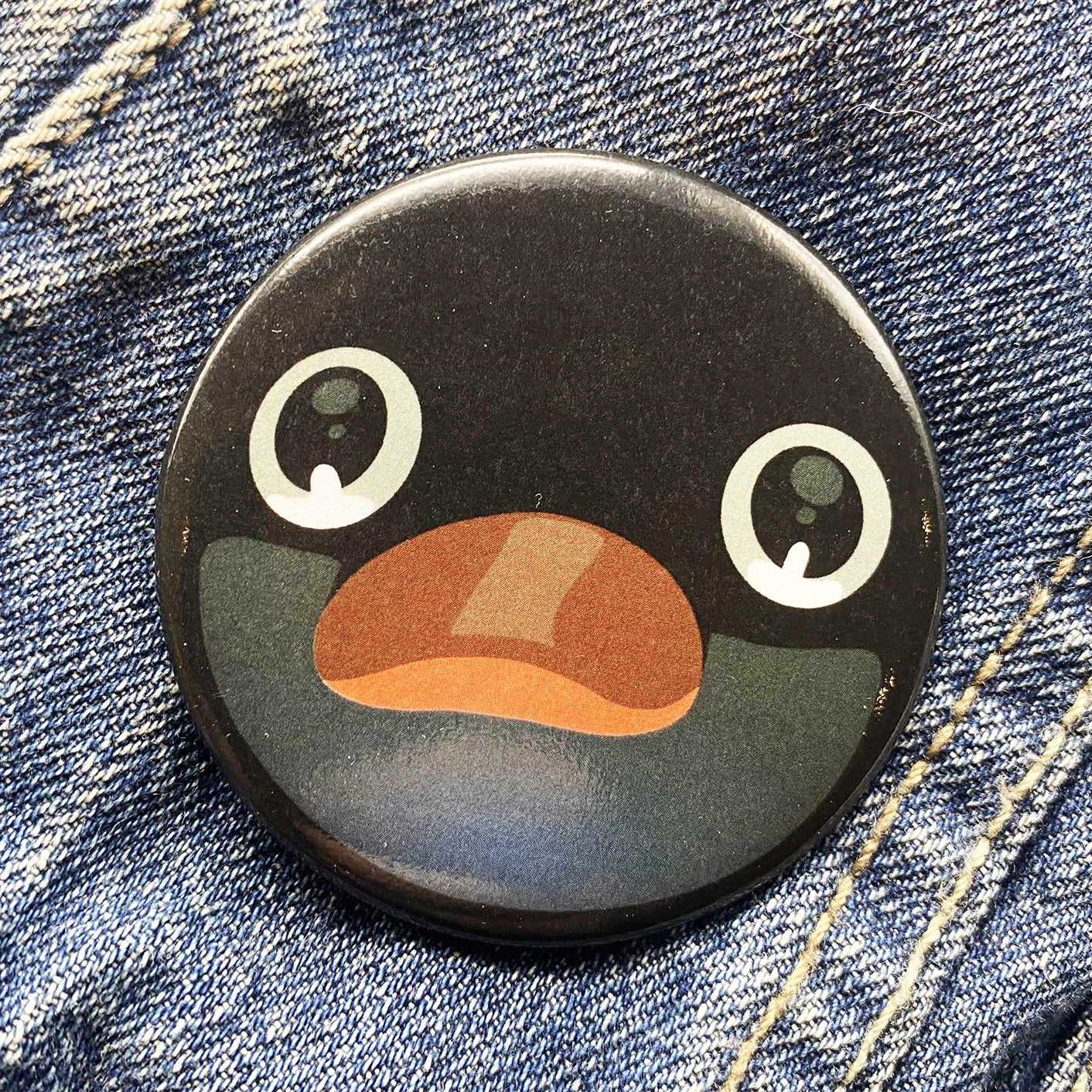 Dark Noot 2.25" round button