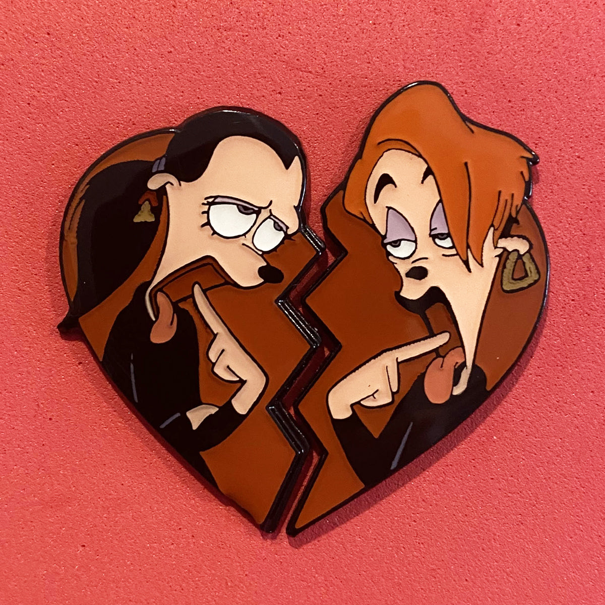 A Gothy Movie 1.6" & 1.75" Soft Enamel Pin set