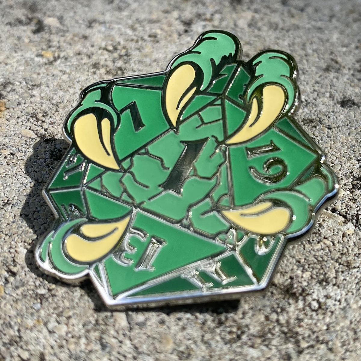 Critical Fail 1.5" Hard Enamel Pin