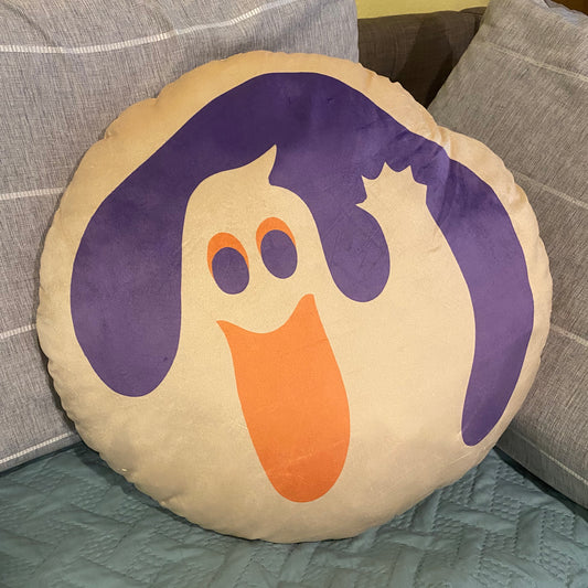 Ghost Sugar Cookie plush throw pillow