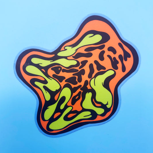 Turtle Swirl vinyl sticker