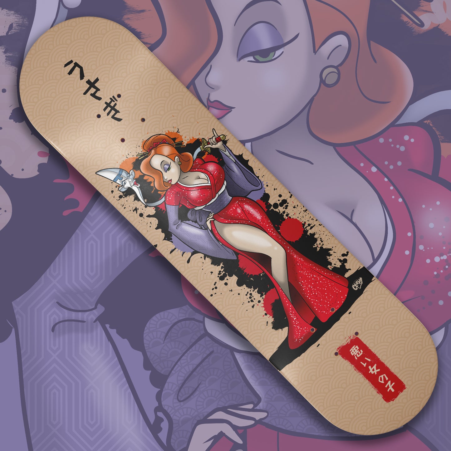 Jessica Usagi skate deck