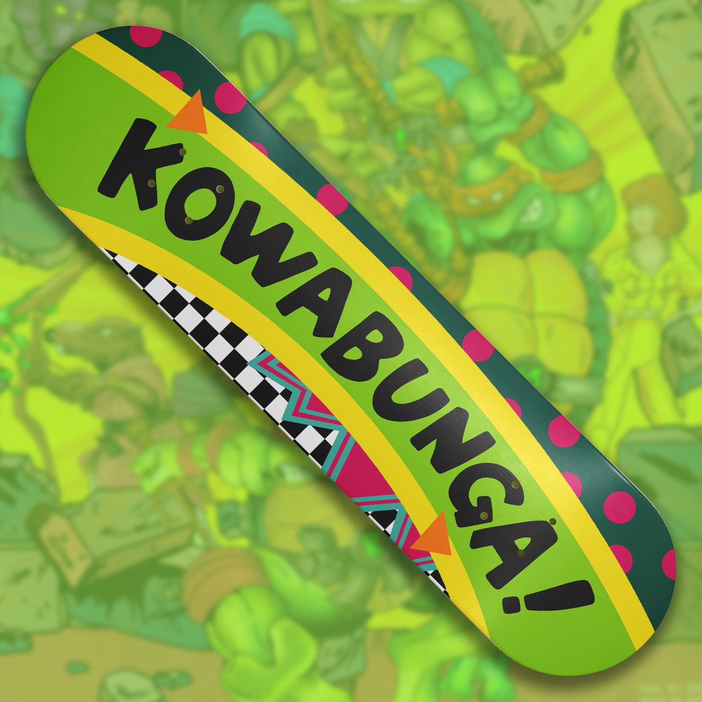 Kowabunga! skate deck