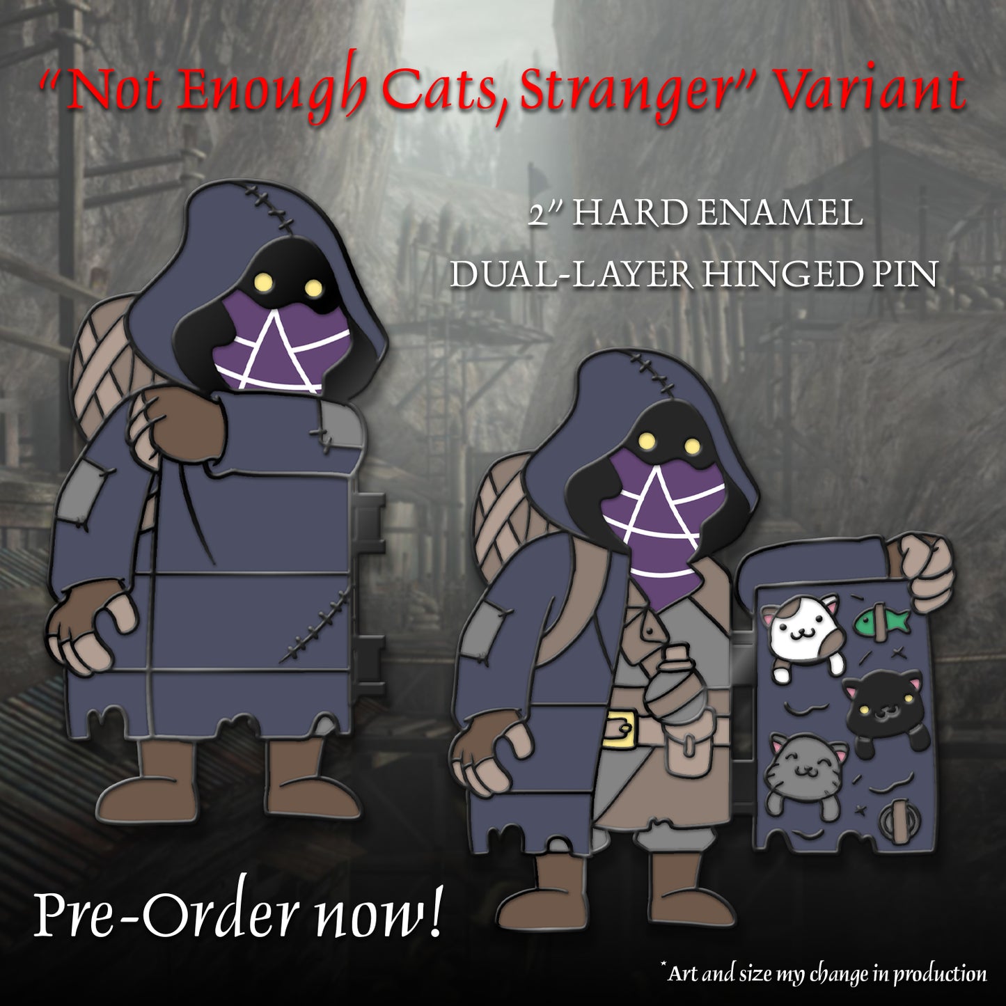 PRE-ORDER Whatta Ya Buyin'? 2" hinged hard enamel pin