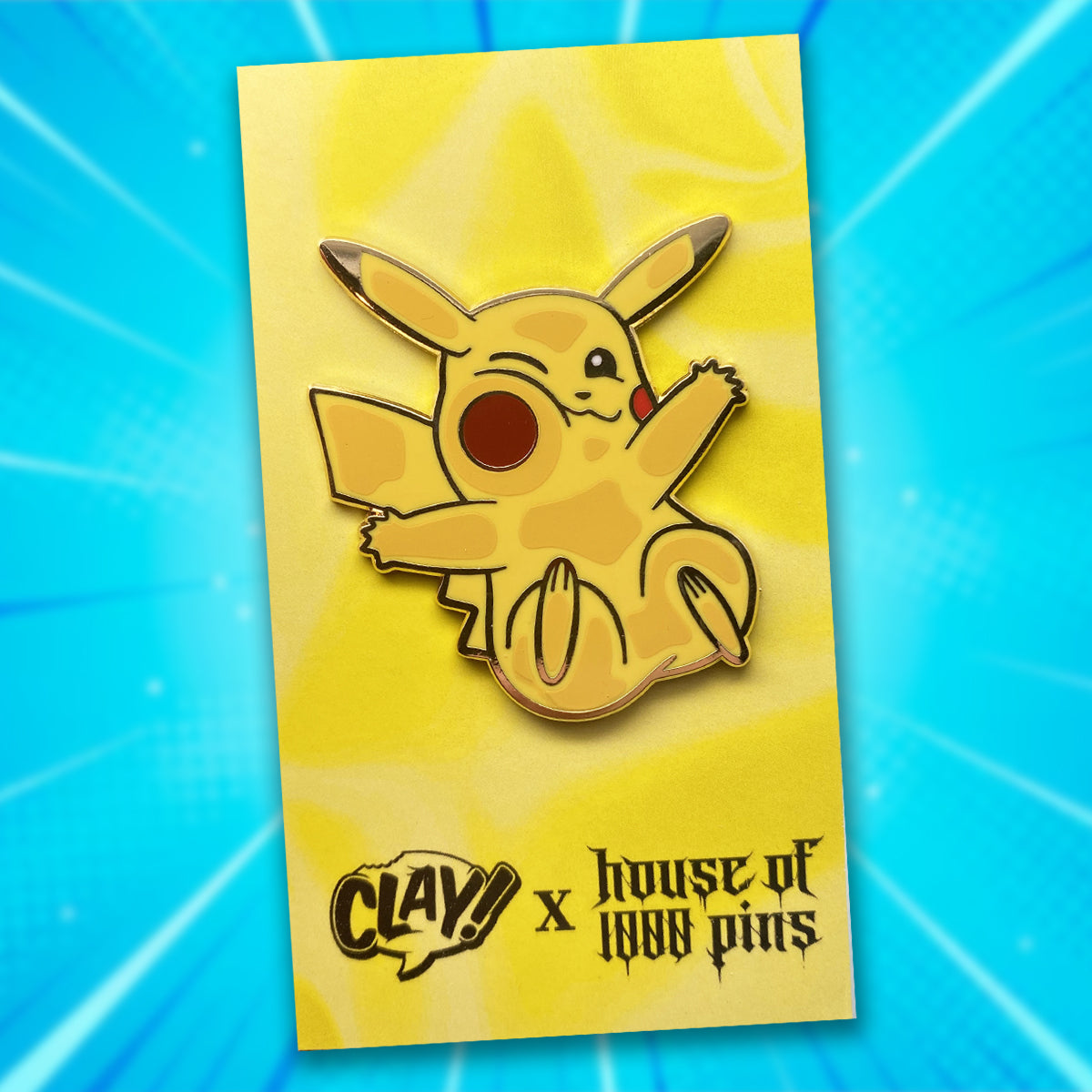 Pika Squish 1.75" Hard Enamel Pin