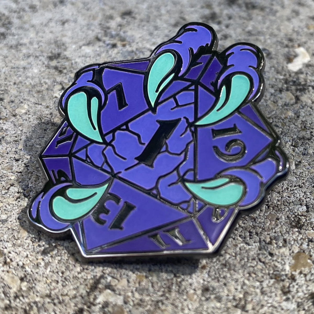 Critical Fail 1.5" Hard Enamel Pin