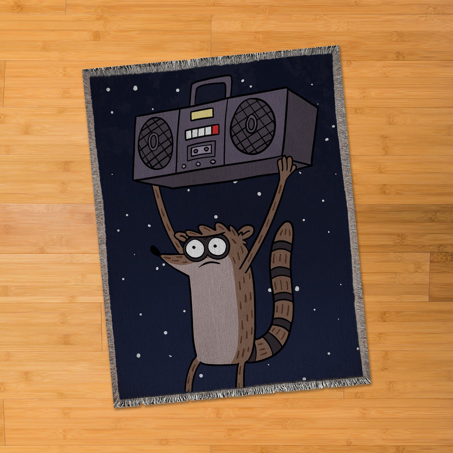 Rigby Boombox 80" x 60"woven blanket