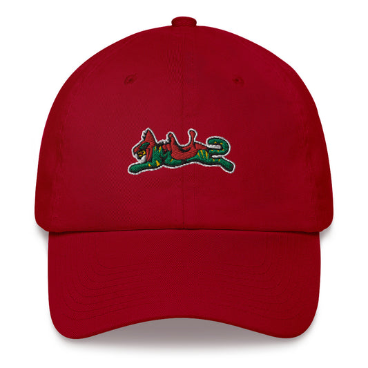 Le Chat De Bataille embroidered dad hat