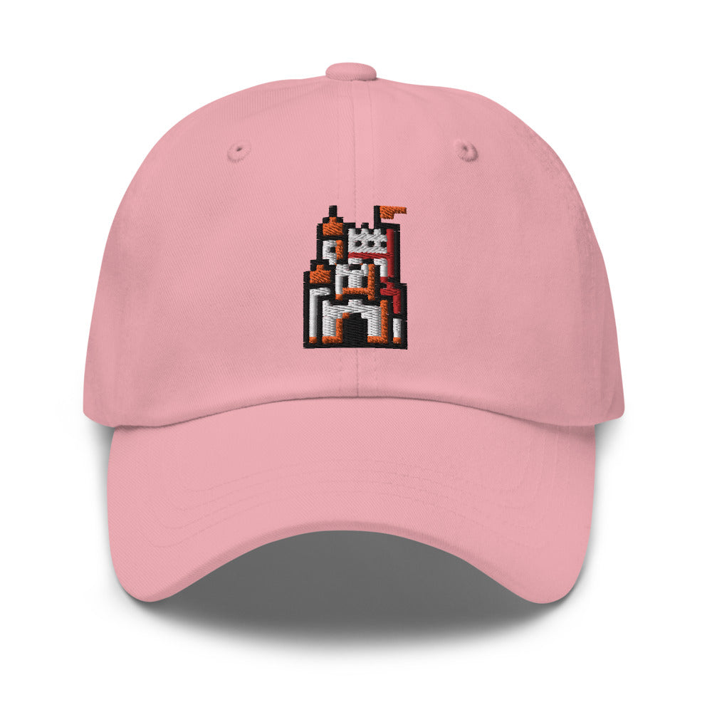 Pixel Castle dad hat