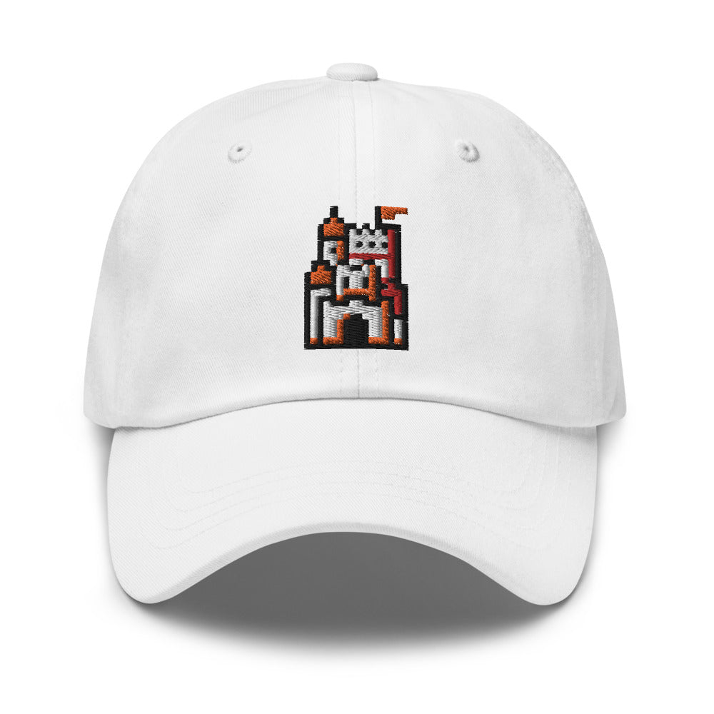 Pixel Castle dad hat