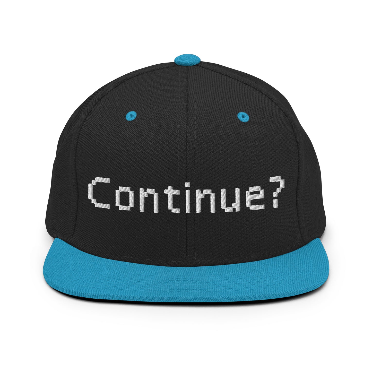 Continue? snapback hat