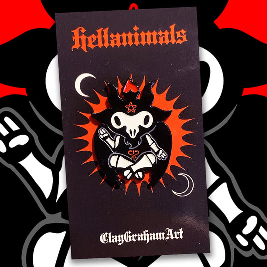 Hellanimals 1.5" Soft Enamel Pin