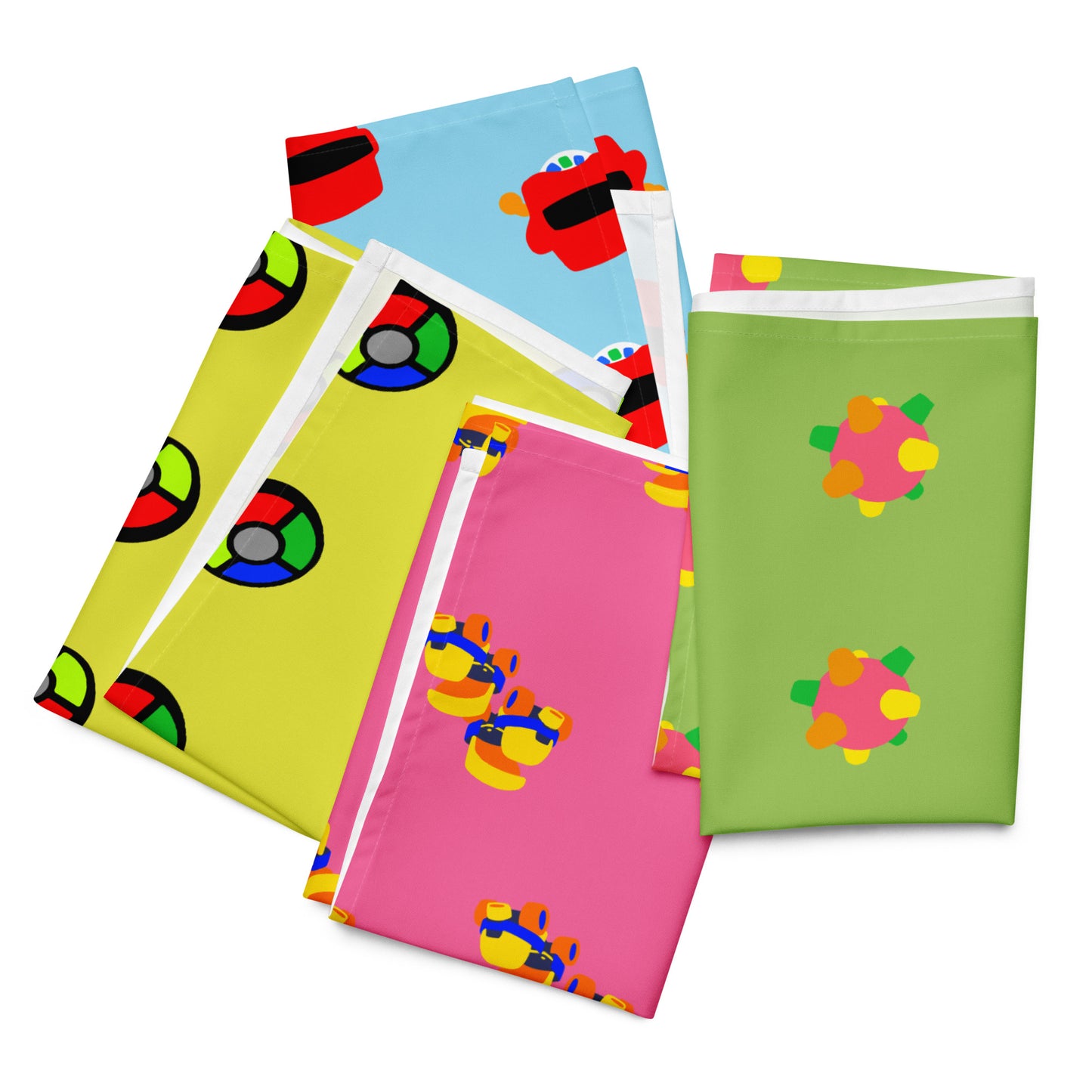 Retro Toys napkin set