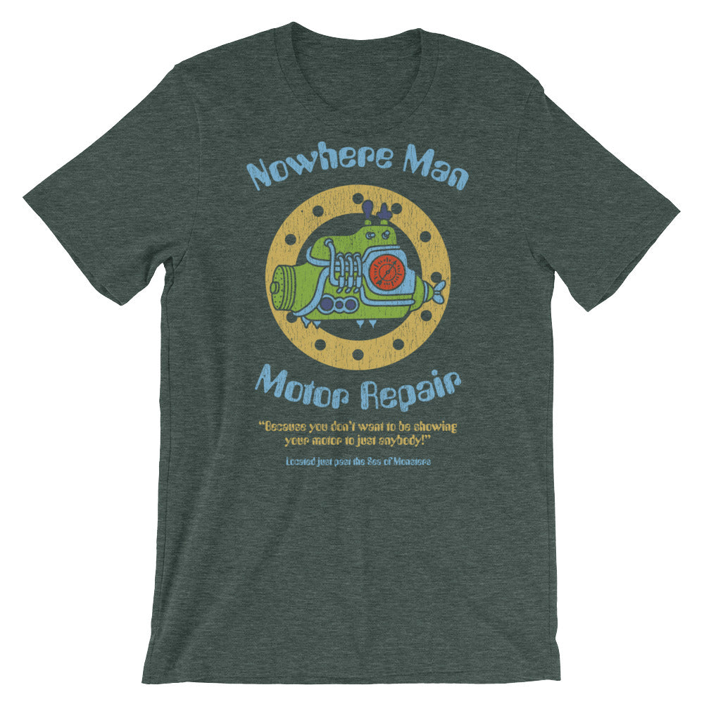 Nowhere Man Motor Repair t-shirt